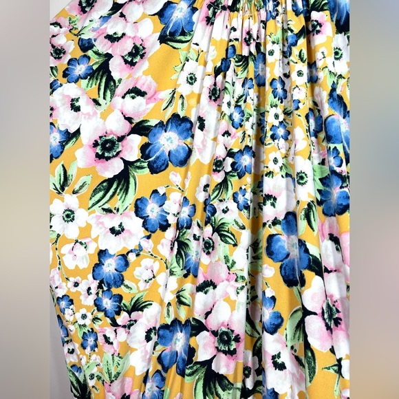 MAGGY LONDON‎ Women’s Midi Floral Print  Dresss Size 10 - Picture 6 of 12